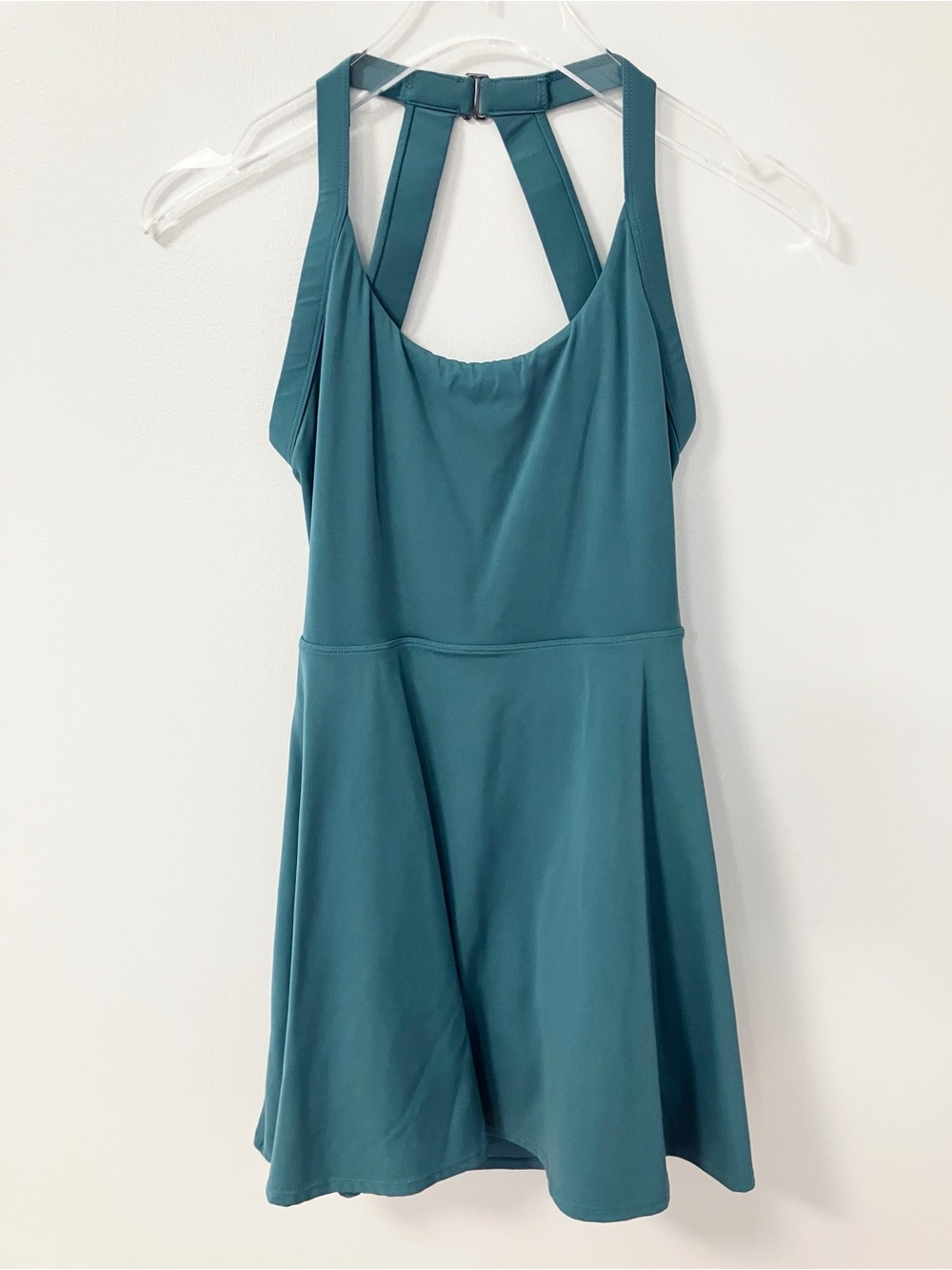 Halara | Teal Softlyzero Airy Backless Dress S Athletic Gym Sporty Tenniscore